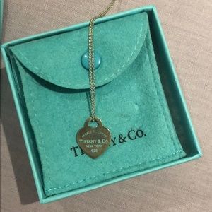 Tiffany heart tag pendant